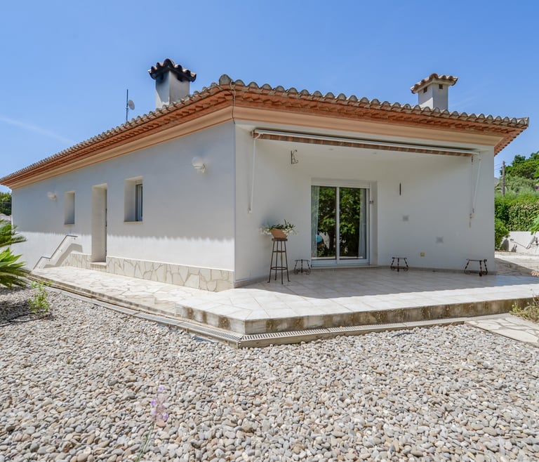 Villa for rent in Benissa ACACIAS in Benissa - Front
