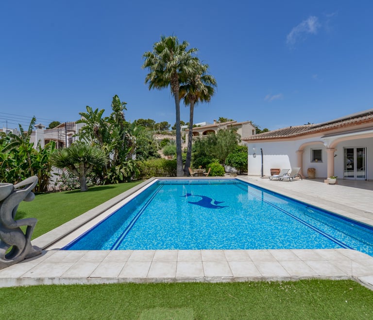 Villa for rent in Benissa ACACIAS in Benissa - Swimming pool