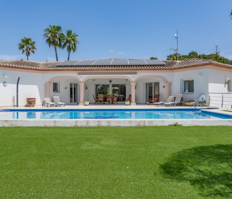 Villa for rent in Benissa ACACIAS in Benissa - Swimming pool
