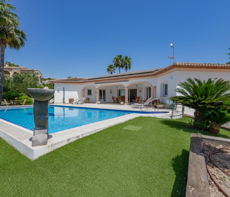 Villa for rent in Benissa ACACIAS in Benissa - Garden
