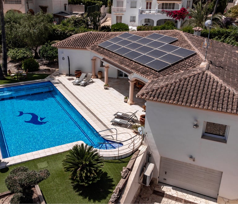 Villa for rent in Benissa ACACIAS in Benissa - Exterior