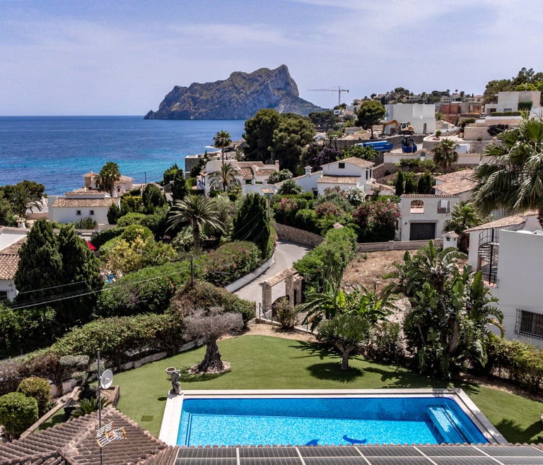 Villa for rent in Benissa ACACIAS in Benissa - Exterior