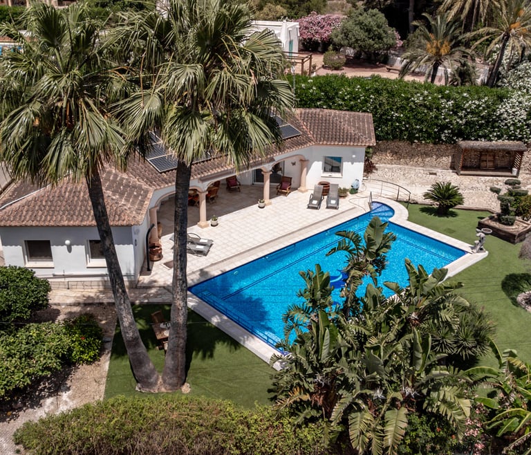 Villa for rent in Benissa ACACIAS in Benissa - Property floor plans