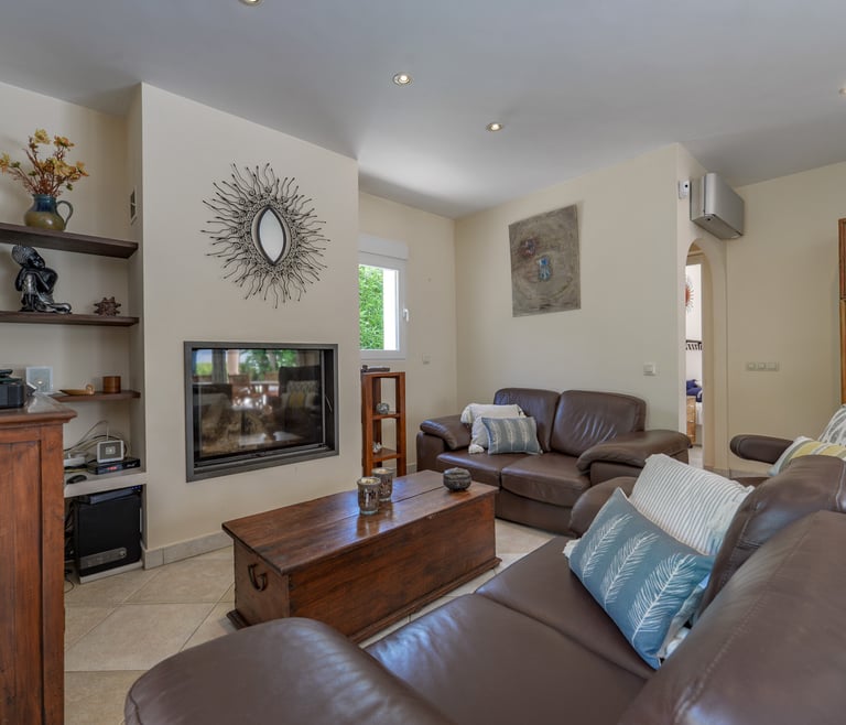 Villa for rent in Benissa ACACIAS in Benissa - Living room