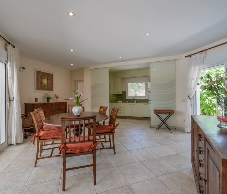 Villa for rent in Benissa ACACIAS in Benissa - Dinning room