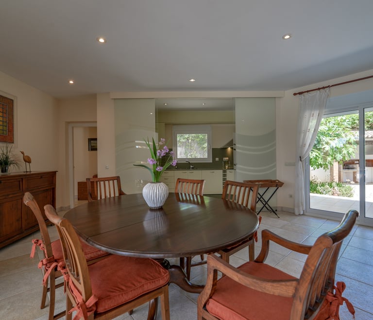 Villa for rent in Benissa ACACIAS in Benissa - Dinning room