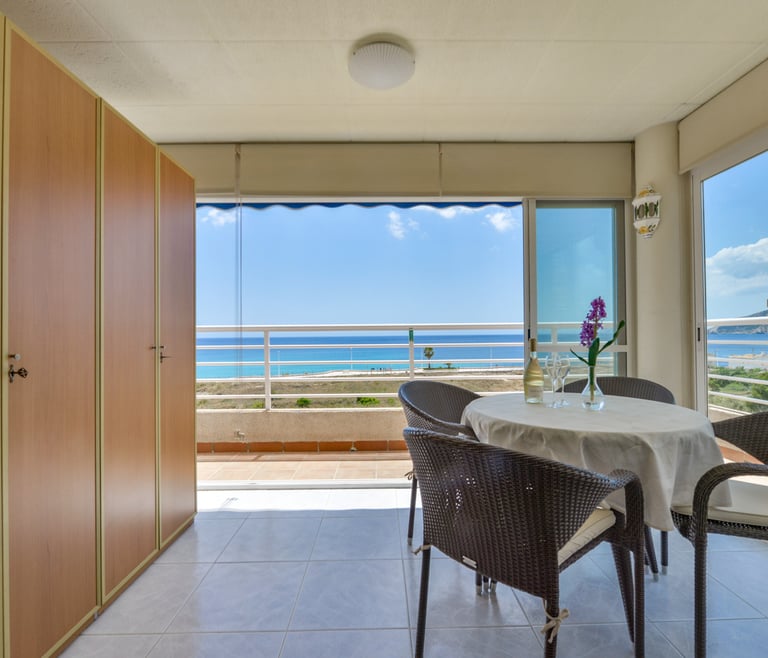Appartement te huur in Calpe BRIGITTE en Calpe - Salon