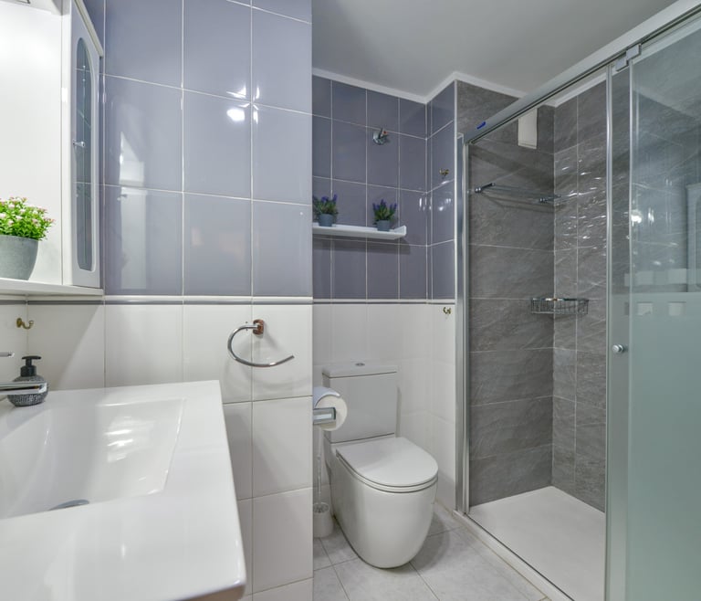 Appartement te huur in Calpe BRIGITTE en Calpe - Badkamer