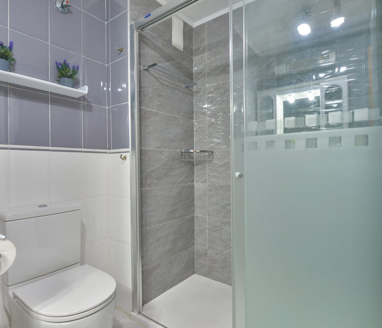 Appartement te huur in Calpe BRIGITTE en Calpe - Badkamer