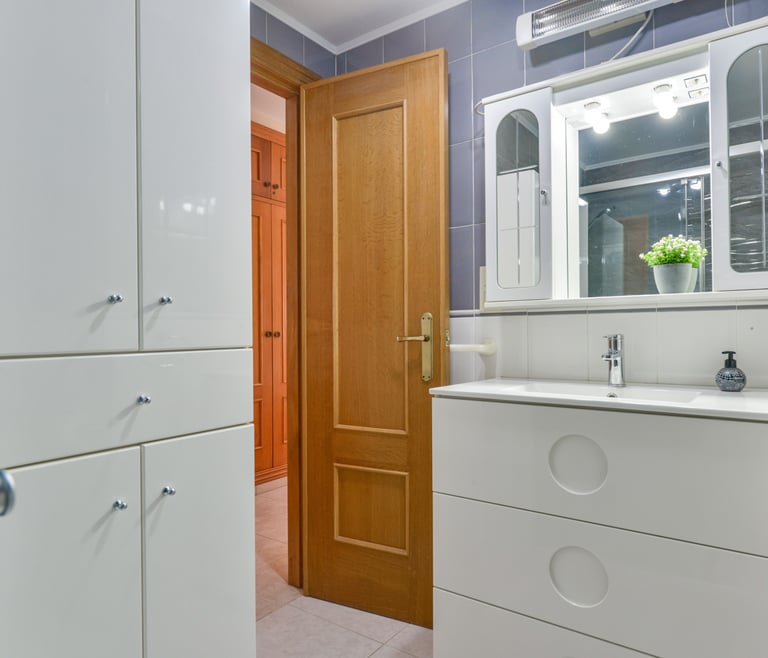 Appartement te huur in Calpe BRIGITTE en Calpe - Badkamer