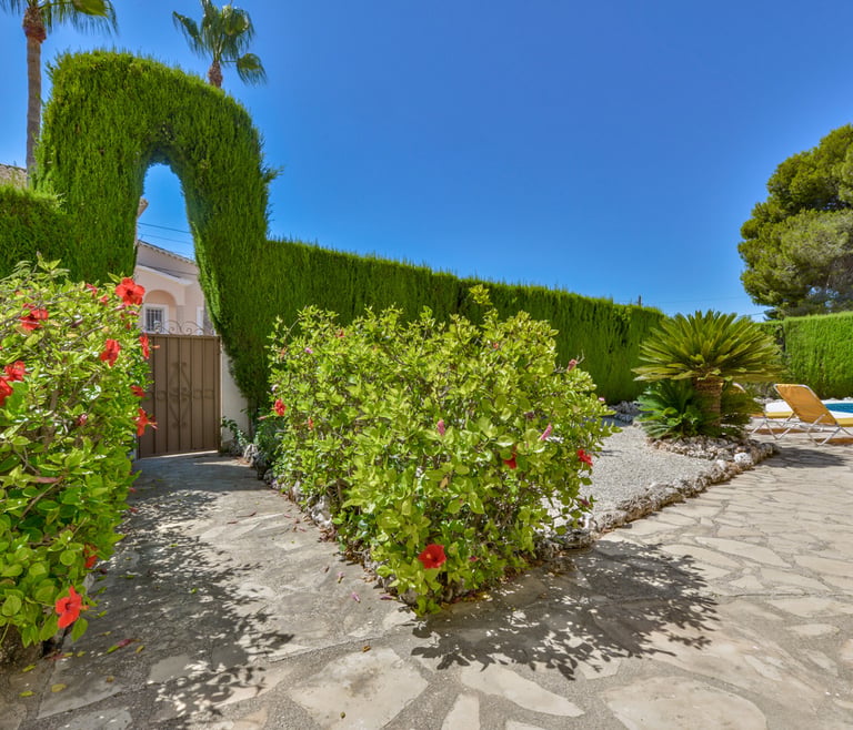 JUNAI, villa para 4 pax en Benissa con piscina privada y wifi gratis en Benissa - Exterior