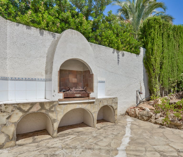 JUNAI, villa para 4 pax en Benissa con piscina privada y wifi gratis en Benissa - Terraza