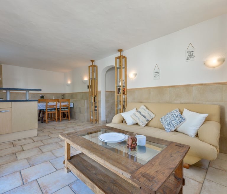 JUNAI, villa para 4 pax en Benissa con piscina privada y wifi gratis en Benissa - Salón