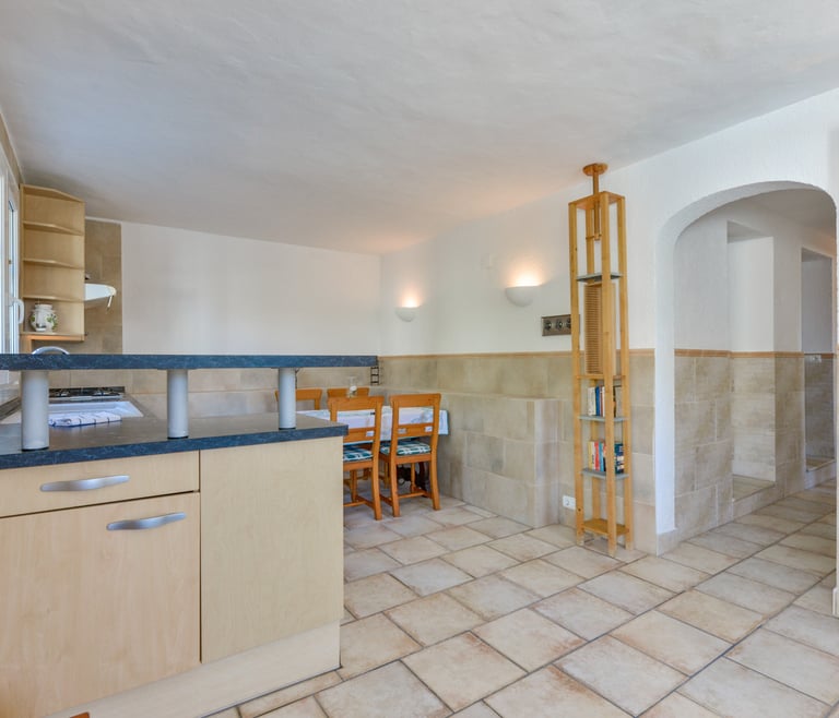 JUNAI, villa para 4 pax en Benissa con piscina privada y wifi gratis en Benissa - Cocina