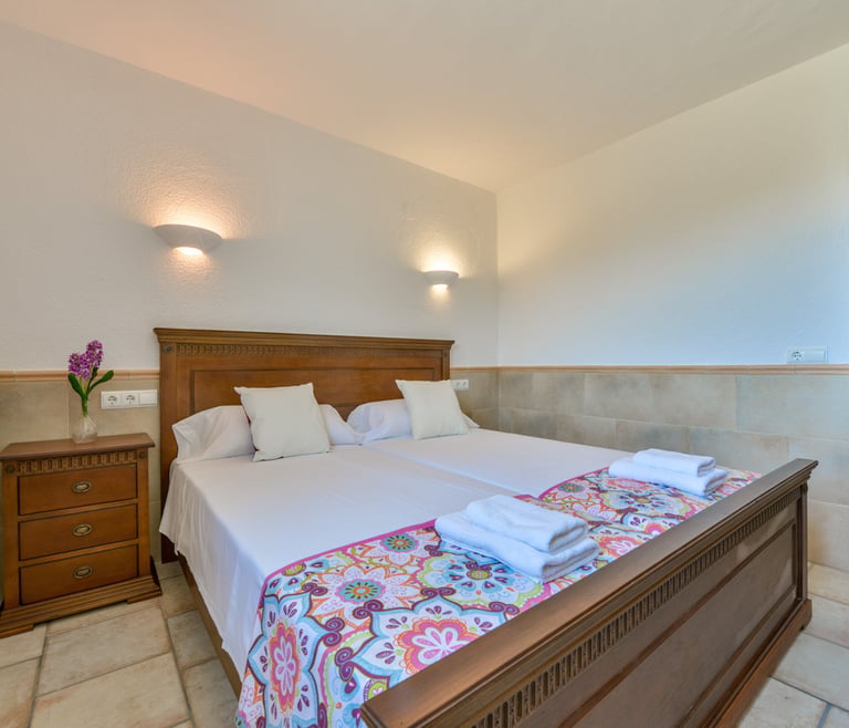 JUNAI, villa para 4 pax en Benissa con piscina privada y wifi gratis en Benissa - Habitaciones