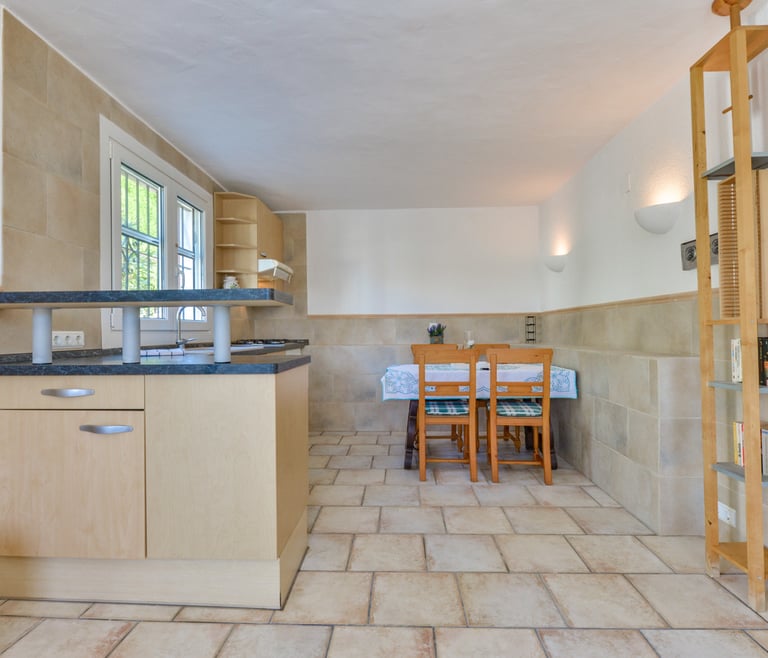 JUNAI, villa para 4 pax en Benissa con piscina privada y wifi gratis en Benissa - Cocina