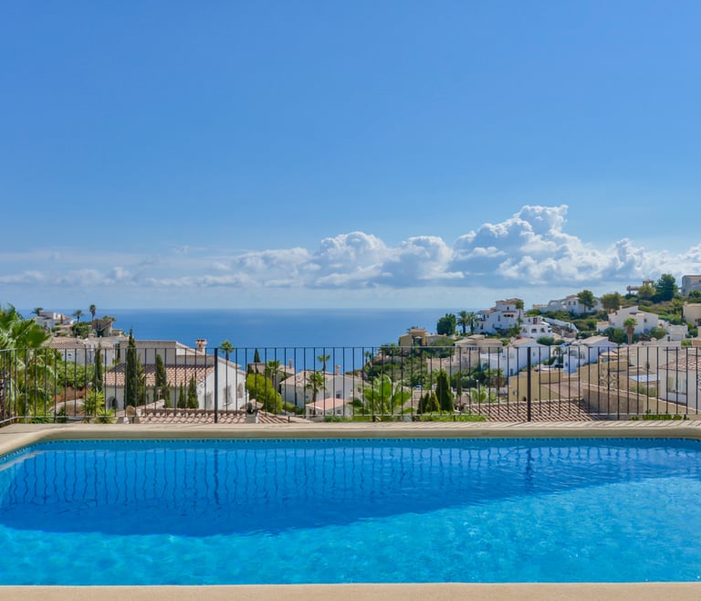 LOXI, preciosa villa en Cumbre del Sol para 6 pax con piscina privada y vistas al mar. en Benitachell - Vistas