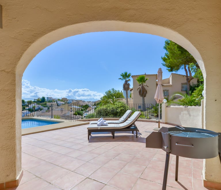 LOXI, preciosa villa en Cumbre del Sol para 6 pax con piscina privada y vistas al mar. en Benitachell - Exterior