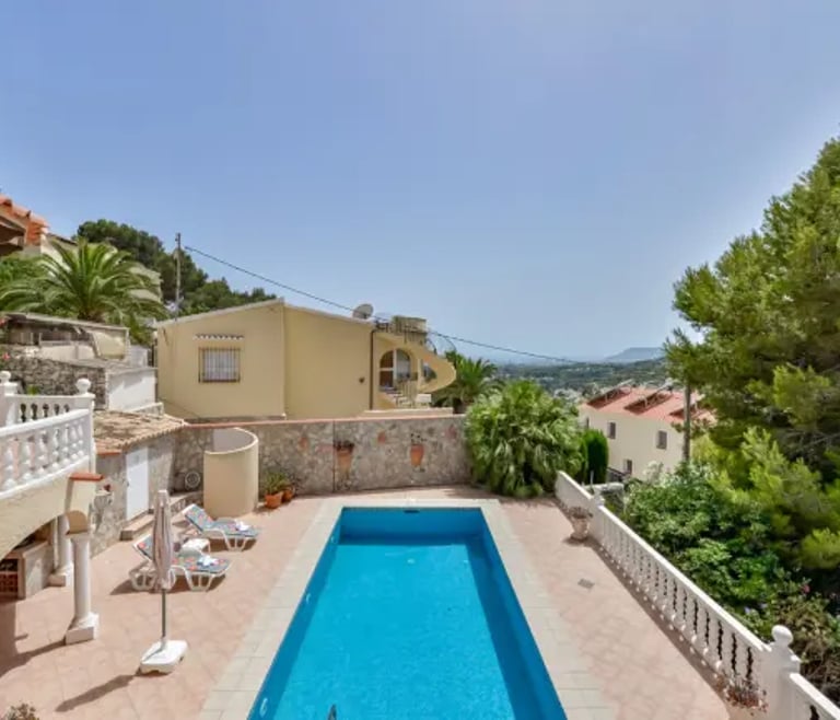 Villa te huur in Benissa MIRASOL, voor 4 personen met privé zwembad,  en Benissa