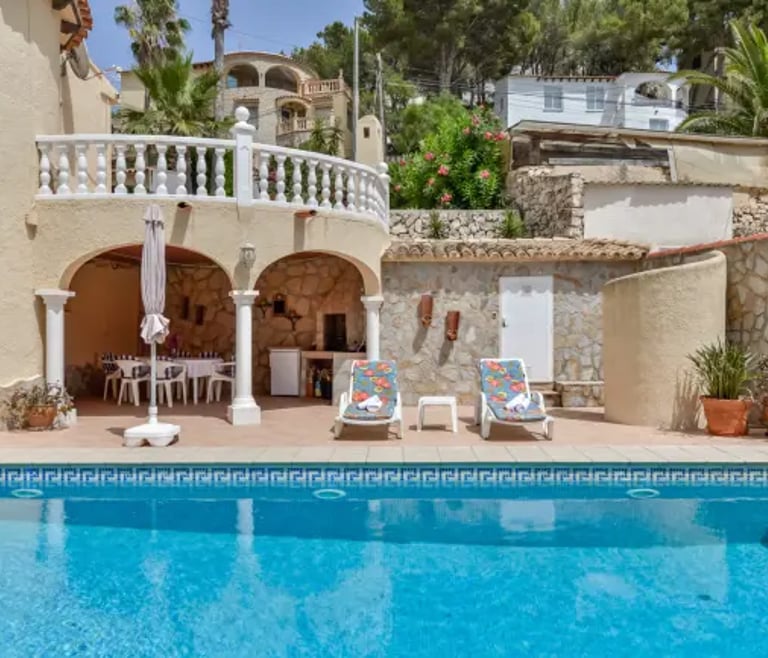 Villa te huur in Benissa MIRASOL, voor 4 personen met privé zwembad,  en Benissa