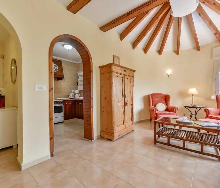Alquiler de villa en Benissa MIRASOL, para 4 pax con piscina privada,  en Benissa - Salón