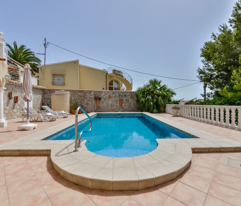 Alquiler de villa en Benissa MIRASOL, para 4 pax con piscina privada,  en Benissa - Piscina