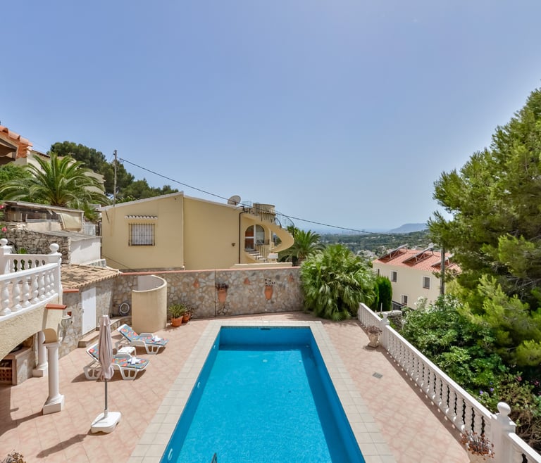 Alquiler de villa en Benissa MIRASOL, para 4 pax con piscina privada,  en Benissa - Piscina