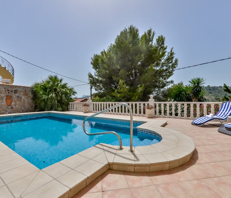 Alquiler de villa en Benissa MIRASOL, para 4 pax con piscina privada,  en Benissa - Piscina