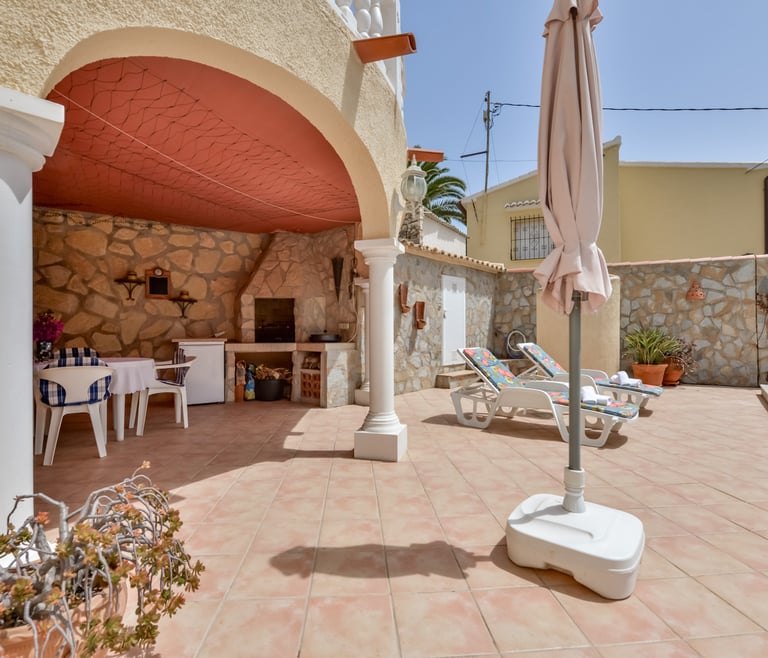 Alquiler de villa en Benissa MIRASOL, para 4 pax con piscina privada,  en Benissa - Terraza