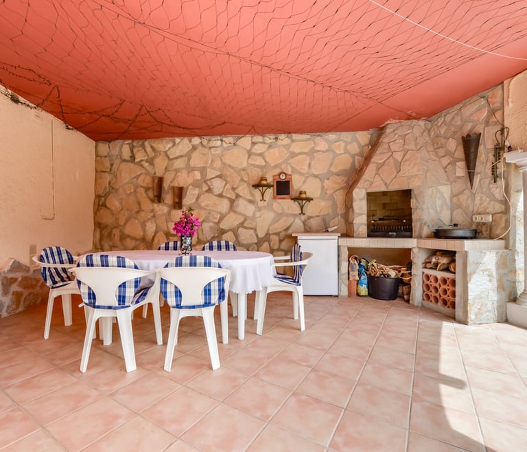 Alquiler de villa en Benissa MIRASOL, para 4 pax con piscina privada,  en Benissa - Terraza