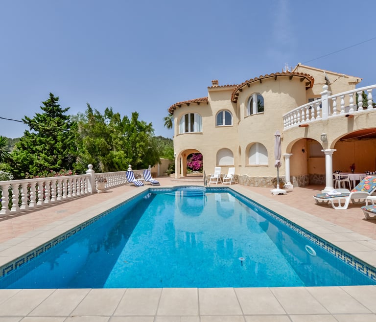 Alquiler de villa en Benissa MIRASOL, para 4 pax con piscina privada,  en Benissa