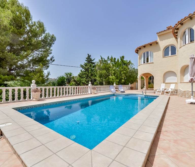 Alquiler de villa en Benissa MIRASOL, para 4 pax con piscina privada,  en Benissa - Piscina