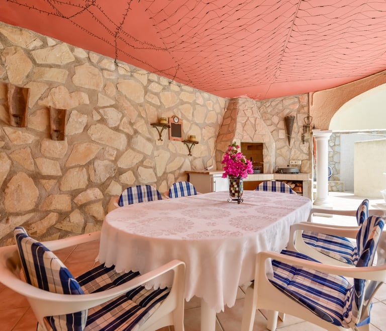 Alquiler de villa en Benissa MIRASOL, para 4 pax con piscina privada,  en Benissa - Terraza