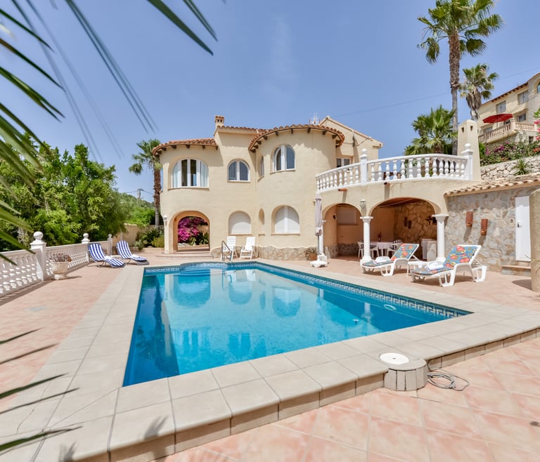 Alquiler de villa en Benissa MIRASOL, para 4 pax con piscina privada,  en Benissa - Piscina