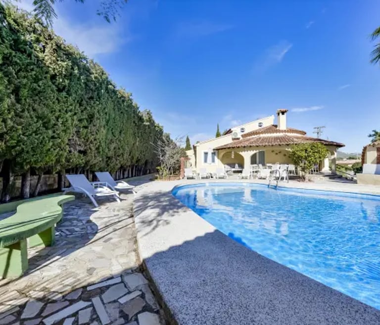 XENIA, alquiler de villa en Calpe para 12 pax con piscina privada  en Calpe