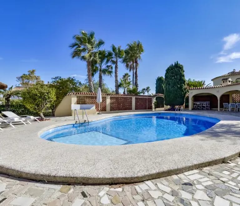 XENIA, alquiler de villa en Calpe para 12 pax con piscina privada  en Calpe
