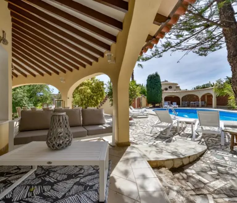 XENIA, alquiler de villa en Calpe para 12 pax con piscina privada  en Calpe