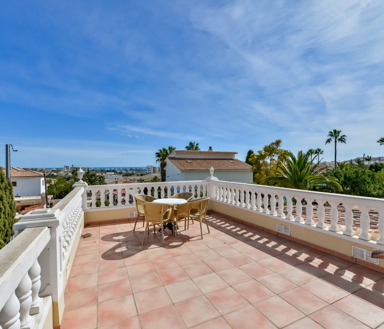 XENIA, villa à louer à Calpe pour 12 pax avec piscine privée  à Calpe / Calp - Terrasse