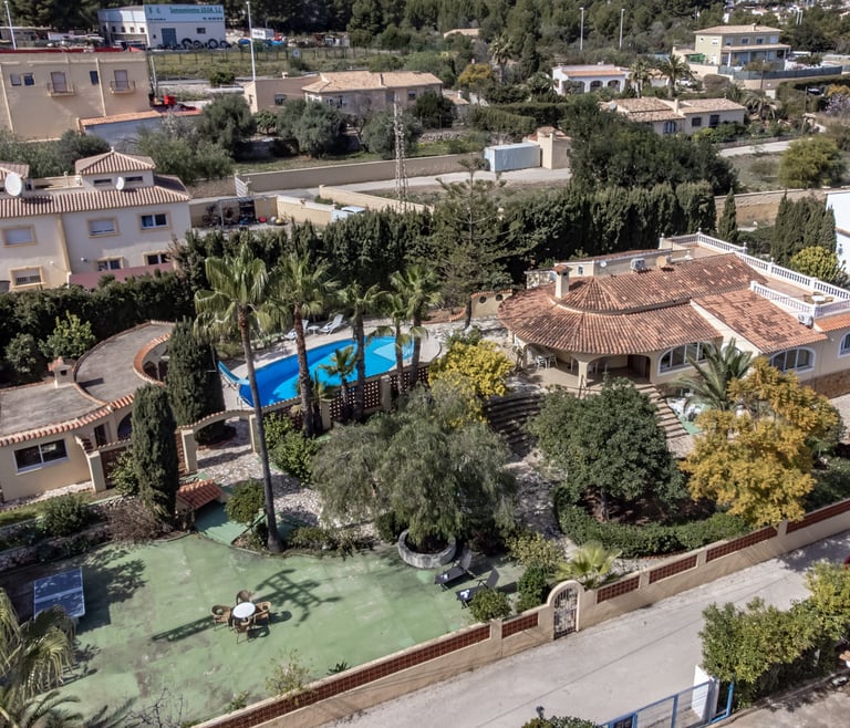 XENIA, villa à louer à Calpe pour 12 pax avec piscine privée  à Calpe / Calp - Extérieur