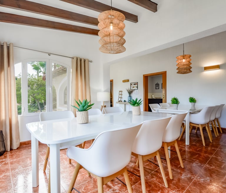 XENIA, villa à louer à Calpe pour 12 pax avec piscine privée  à Calpe / Calp - Salle à manger
