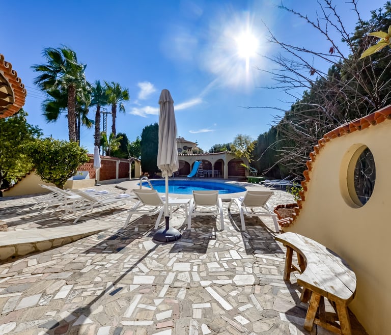 XENIA, villa à louer à Calpe pour 12 pax avec piscine privée  à Calpe / Calp - Piscine