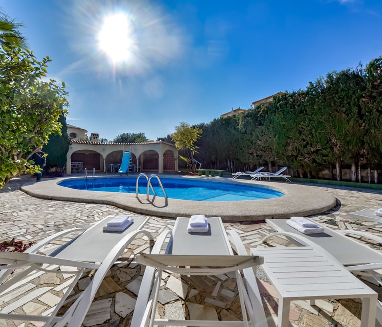 XENIA, villa à louer à Calpe pour 12 pax avec piscine privée  à Calpe / Calp - Piscine
