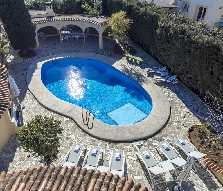 XENIA, villa for rent in Calpe for 12 pax with private pool  in Calpe / Calp - Swimming pool