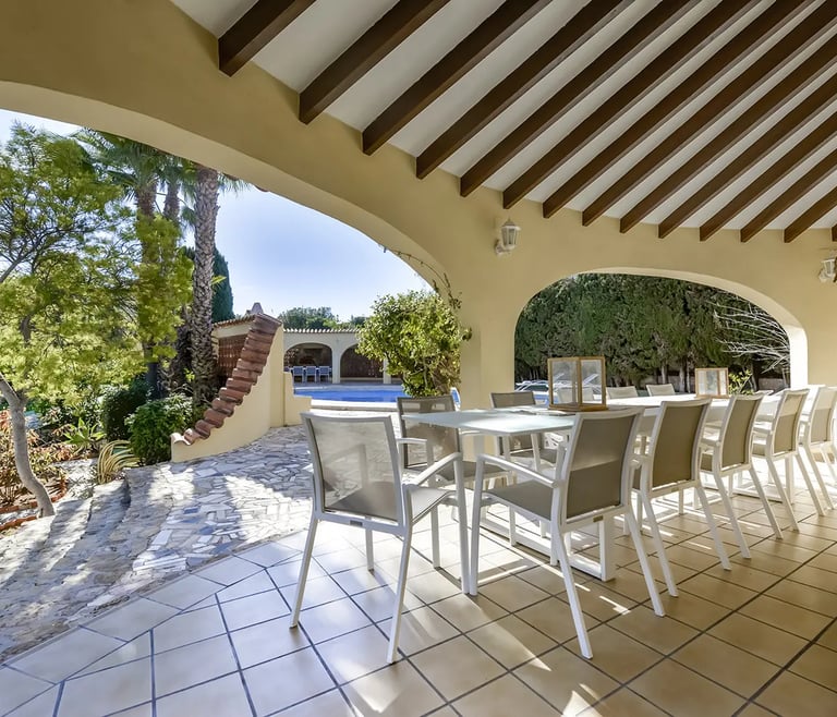 XENIA, villa for rent in Calpe for 12 pax with private pool  in Calpe / Calp - Terrace