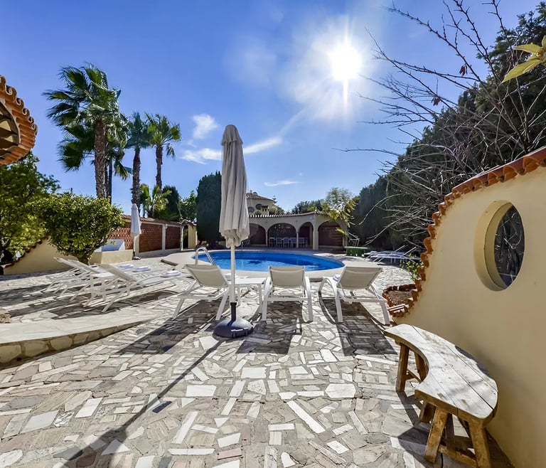 XENIA, villa for rent in Calpe for 12 pax with private pool  in Calpe / Calp - Terrace