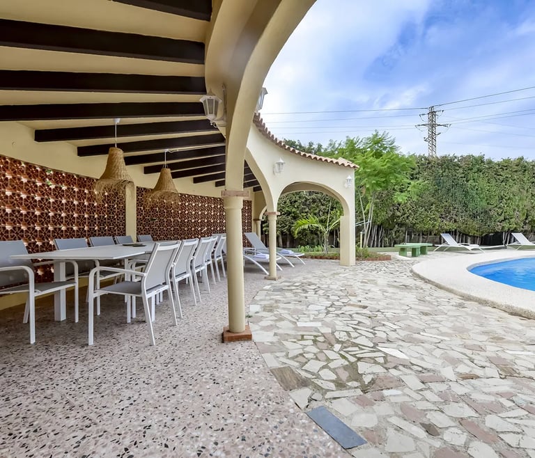 XENIA, villa for rent in Calpe for 12 pax with private pool  in Calpe / Calp - Terrace