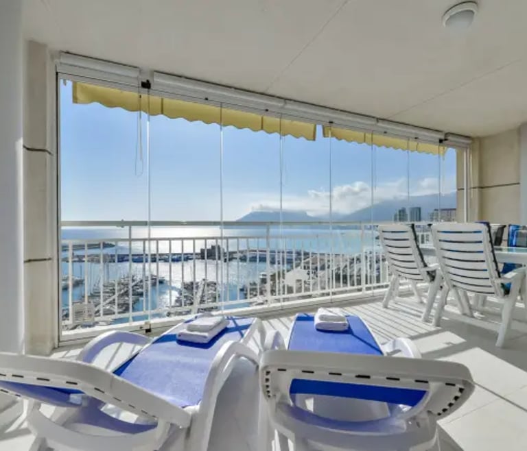 NAUTICO, Appartement te huur in Calpe voor 4 personen met zwembad en privé parkeerplaats en Calpe