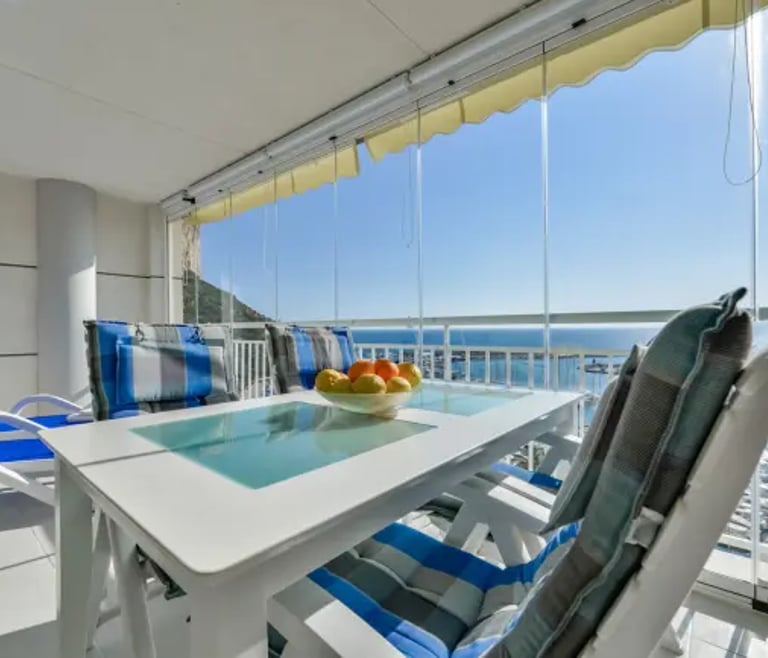 NAUTICO, Appartement te huur in Calpe voor 4 personen met zwembad en privé parkeerplaats en Calpe
