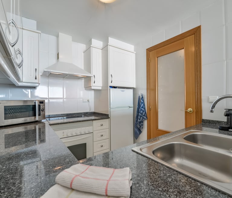 NAUTICO, Apartment for rent in Calpe for 4 pax with swimming pool and private parking in Calpe / Calp - Kitchen