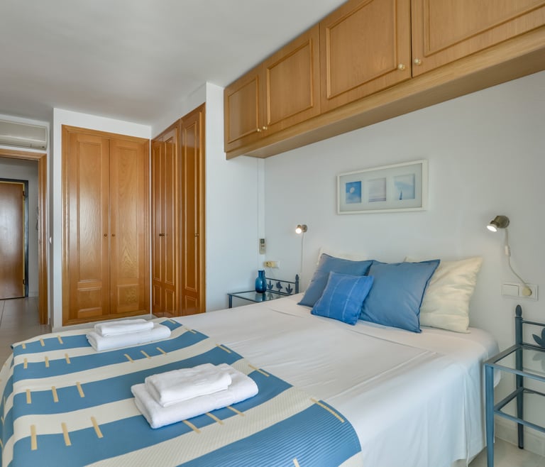 NAUTICO, Apartment for rent in Calpe for 4 pax with swimming pool and private parking in Calpe / Calp - Bedroom